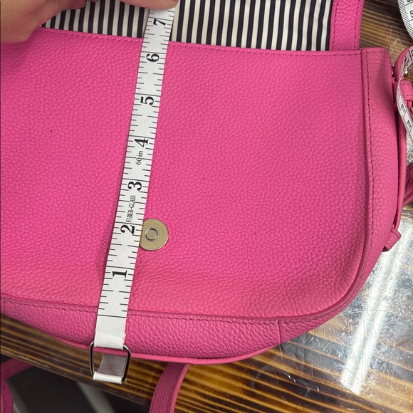 Kate Spade Pink Pebbled Soft Leather Crossbody - Picture 10 of 11